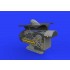 1/48 Messerschmitt Bf 109G-10 Engine Brassin Set for Eduard kits
