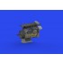1/48 Messerschmitt Bf 109G-10/U4 Engine Detail Brassin Set for Eduard kits