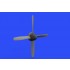 1/48 North American P-51D Mustang Hamilton Standard Propeller Set for Eduard kits