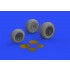 1/48 Lockheed P-38F/G Lightning Wheels Set for Tamiya kits