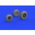 1/48 Lockheed P-38F/G Lightning Wheels Set for Tamiya kits