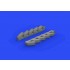 1/48 Ilyushin Il-2 Exhaust Stacks Detail Set for Tamiya kits