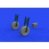 1/48 Dornier Do 17Z Wheels Detail Set for Eduard/ICM kits
