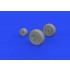 1/48 de Havilland Vampire F.3 Wheels for Airfix kits