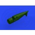 1/48 Grumman F4F-3 Wildcat Exhausts for Eduard kits