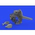 1/48 Grumman F4F-3 Wildcat Wheel Bay for Eduard kits