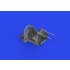 1/48 Nakajima A6M2-N Rufe Cockpit Detail set for Eduard kits