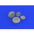 1/48 Mil Mi-8MT Wheels for Trumpeter kits