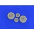 1/48 McDonnell Douglas F-4E Wheels for Meng kits