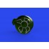 1/48 FM-2 Wildcat Exhausts for Eduard kits
