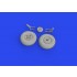 1/48 Hawker Hurricane Mk.II Wheels for Arma Hobby kits