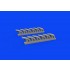 1/48 Bell P-39 Airacobra Exhaust Stacks Fishtail for Eduard kits