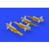 1/72 Falanga 9M17P Missiles Set (4 Missiles with Railing Launchers and Decals)