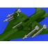 1/72 Mikoyan-Gurevich MiG-21 R-3S Missiles w/Pylons Brassin Set for Eduard kits