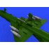 1/72 MiG-21 UB-16 Rocket Launchers w/Pylons Brassin Set for Eduard kits