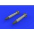 1/72 B43-0 Nuclear Weapon w/ SC43-4/-7 Tail Assembly Brassin Set 