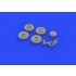 1/72 Mikoyan-Gurevich MiG-17 Wheels Detail Set for Airfix kits