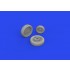 1/72 Aero L-39 Albatros Wheels for Eduard kits