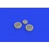 1/72 Aero L-39 Albatros Wheels for Eduard kits