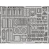 Photo-etched parts for 1/72 Mil Mi-24V Hind E Exterior for Zvezda kit