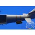 Photo-etched parts for 1/72 Mil Mi-24V Hind E Exterior for Zvezda kit