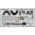 1/72 TBF-1C (folded wings) Photo-etched Super Detail set for Hobby Boss kit