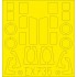 1/48 Percival Proctor Mk.I Paint Masking Sheets for Dora Wings kits