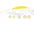 1/48 Boeing EA-18G Growler Paint Masking for HobbyBoss kits