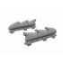 1/72 Spitfire Mk.Vb with Rounded Exhausts Super Detail Set for Eduard Kit