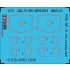 1/72 MiG-21R Fishbed Reconnaissance Aircraft Super Detail Set for Eduard Kit
