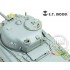 Photo-etched parts for 1/35 WWII US Army M4A1 DV Mid Tank for Dragon kit #6404