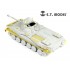 Photoetch for 1/35 Russian PT-76B Light Amphibious Tank for Trumpeter kit #00381