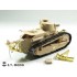 1/35 French FT-17 Light Tank (Cast Turret) Detail-up Set for Meng Model #TS-008