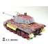 1/35 WWII German King Tiger (Henschel Turret) Basic Detail Set for Meng Models