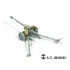 1/72 WWII German 7.5cm Pak40 Anti-Tank Gun Detail-up set for Dragon kit