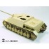 1/35 WWII German Jagdpanzer IV L/70(V) Fenders for Tamiya kit #35340