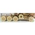 1/35 Modern US M1070 Truck Tractor Weighted Road Wheels for HobbyBoss 85502