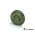 1/35 Russian BTR-70 APC Weighted Road Wheels (x8) Type 2 for Trumpeter kit