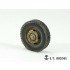 1/35 WWII German Sd.Kfz.234 Weighted Road Wheels Set Type 2 for Dragon kit