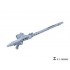 1/16 WWII German MG34t Machinegun (without buttstock)