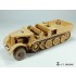 1/35 WWII German SdKfz.9 18t FAMO Sagged front Wheels & Workable Track for Tamiya kits