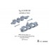 1/35 WWII German Tiger (P) Workable Track (3D Printed) for Amusing Hobby/Dragon Kit