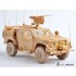 1/35 US Army M1278 Heavy Carrier-General Purpose (JLTV-GP) Sagged Wheels for Trumpeter Kit