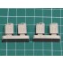 1/35 WWII German Fuel Jerrycans (4 resin canisters)