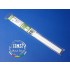 White Styrene Round Tubing Diameter: 12.7mm/.50" - 2pcs Length: 35cm (14")