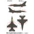 1/48 USAF F-16C Block 50 15th AF Shaw Air Base 2023 Decal