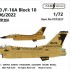 1/72 USAF Golden Viper F-16C Block 30/F-16A Block 10 185th FW 1996/2022 Decal