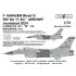 1/72 PAF F-16AM/BM Block 15 No.11 SQ Arrows Jacobabad 2024 MiG/Sukhoi Killer Decal