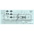 1/72 F-16C Block 30 706th Aggressor Squadron Nellis AFB 2023 Decal