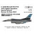 1/72 USAF 35th FS F-16C Fighting Falcon Special Scheme Gunsan Air Base 2023 Decal